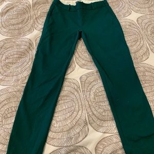 J Crew green pants